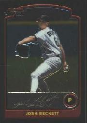 2003 Bowman Chrome #140 Josh Beckett