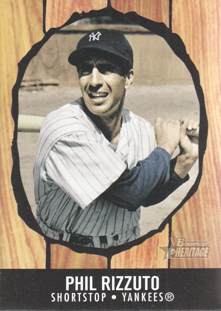 2003 Bowman Heritage #172C Phil Rizzuto KN