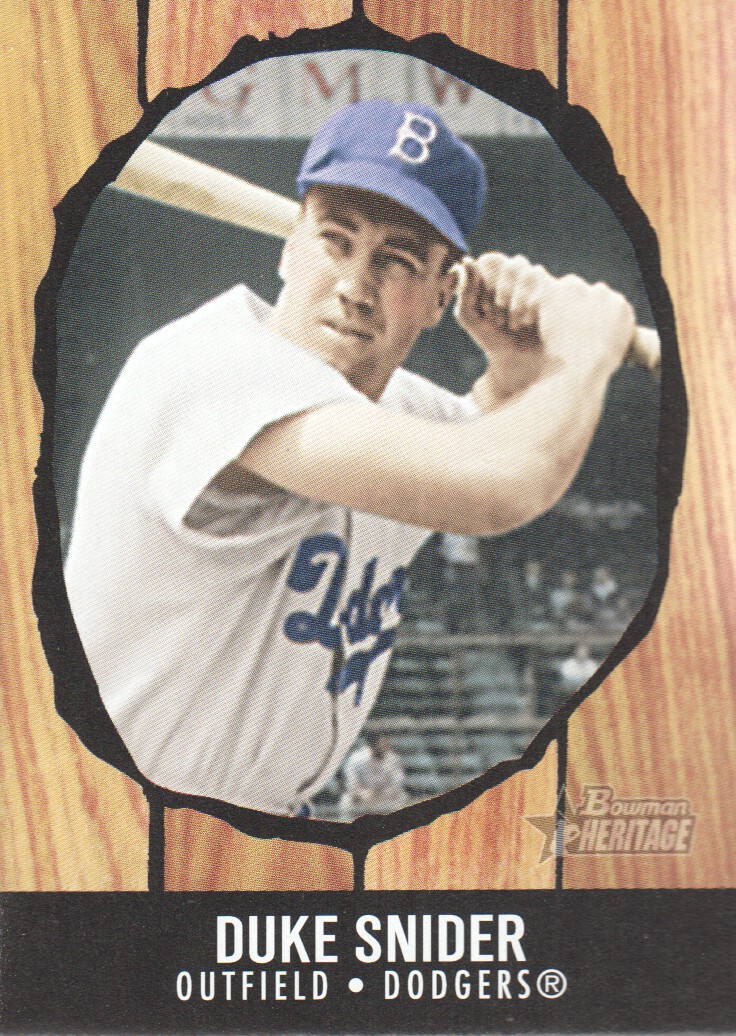 2003 Bowman Heritage #179C Duke Snider KN