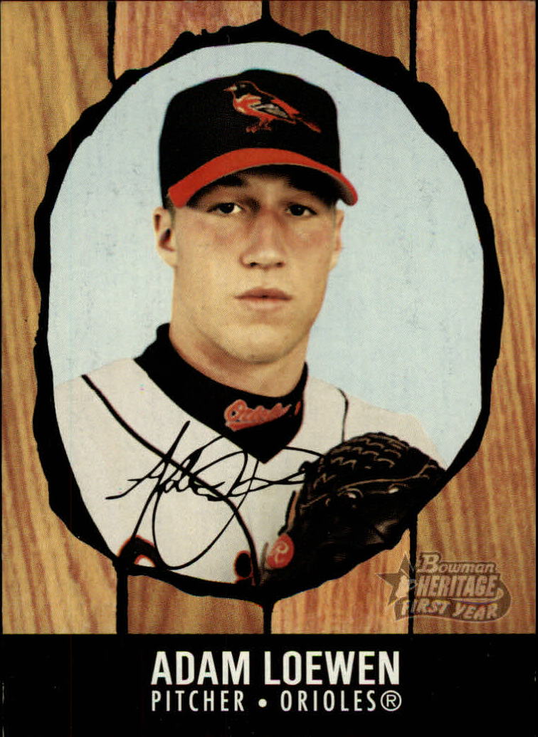 2003 Bowman Heritage Facsimile Signature #162 Adam Loewen DI