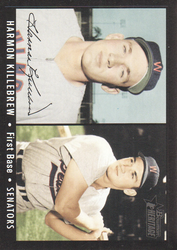 2003 Bowman Heritage Facsimile Signature #178B Harmon Killebrew DI
