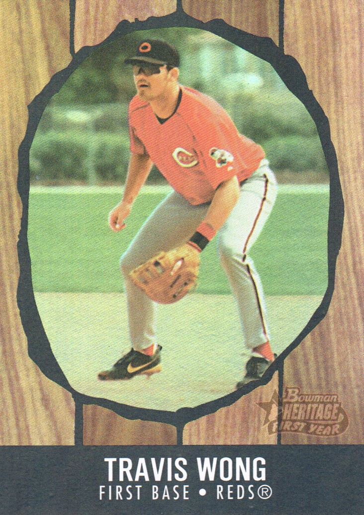 2003 Bowman Heritage Rainbow #215 Travis Wong KN