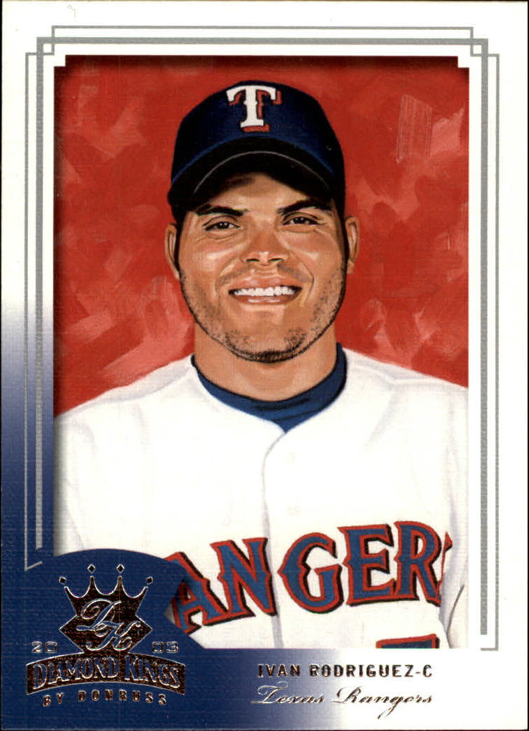 2003 Diamond Kings #67 Ivan Rodriguez
