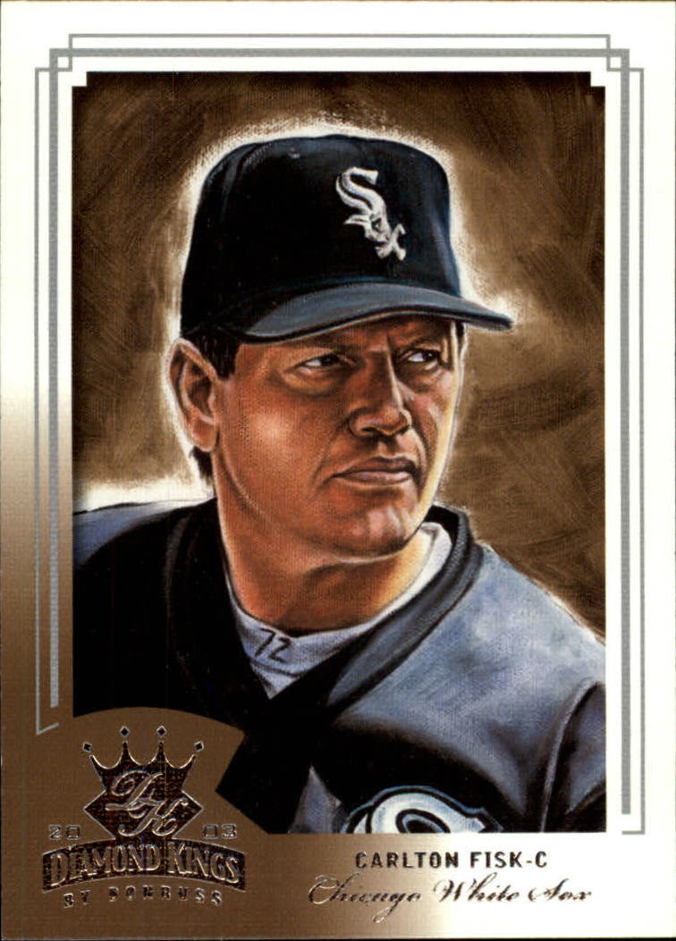 2003 Diamond Kings #165 Carlton Fisk RET