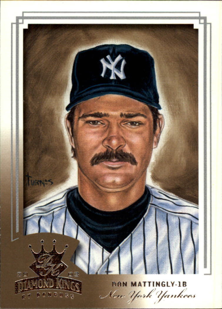 2003 Diamond Kings #170 Don Mattingly RET