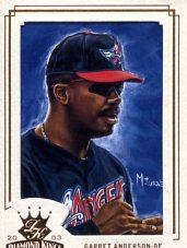 2003 Diamond Kings Bronze Foil #2 Garret Anderson