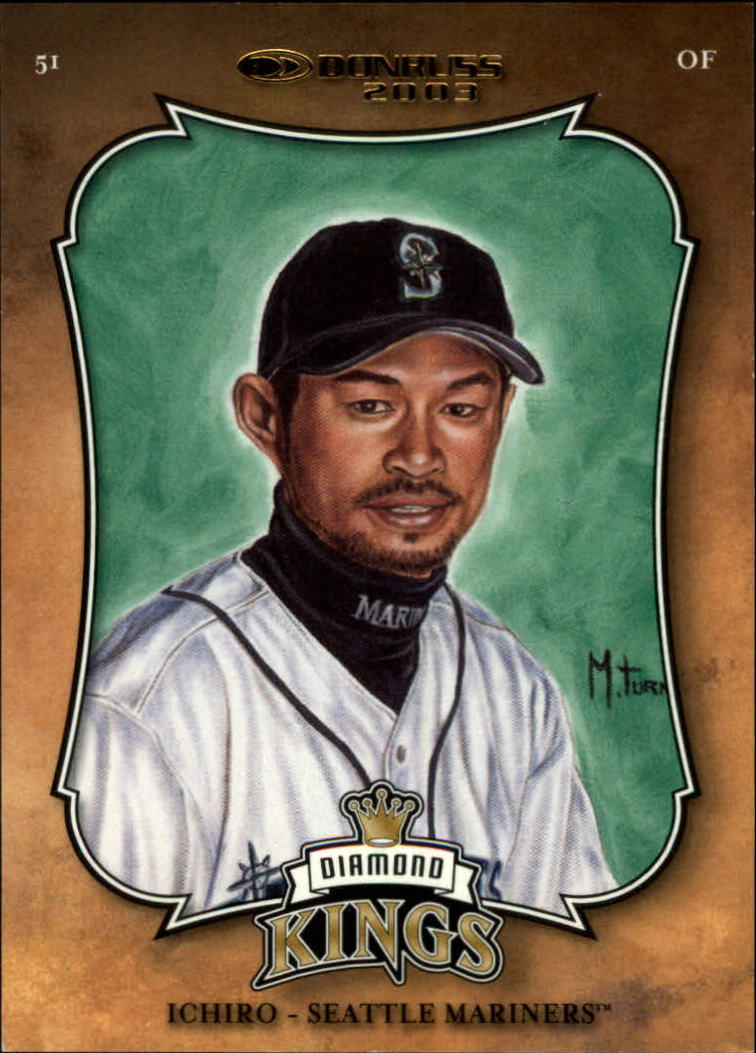 2003 Donruss Diamond Kings Inserts #6 Ichiro Suzuki