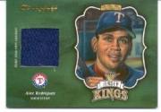 2003 Donruss Jersey Kings #6 Alex Rodriguez 01 DK/250