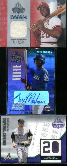 2003 Donruss Champions Autographs #296 Jose Morban/475