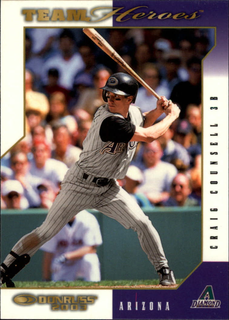 2003 Donruss Team Heroes Glossy #22 Craig Counsell