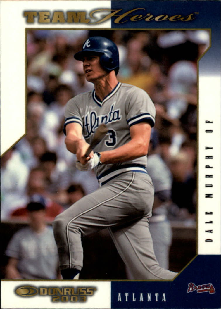 2003 Donruss Team Heroes Glossy #28 Dale Murphy