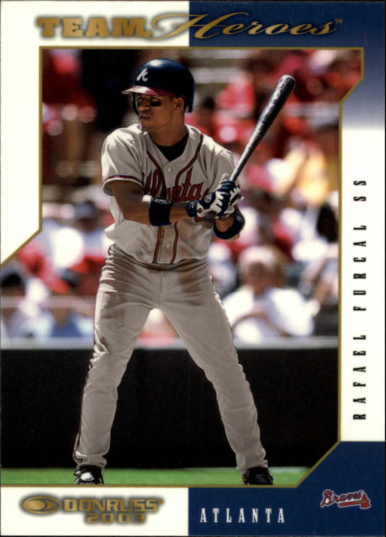 2003 Donruss Team Heroes Glossy #40 Rafael Furcal