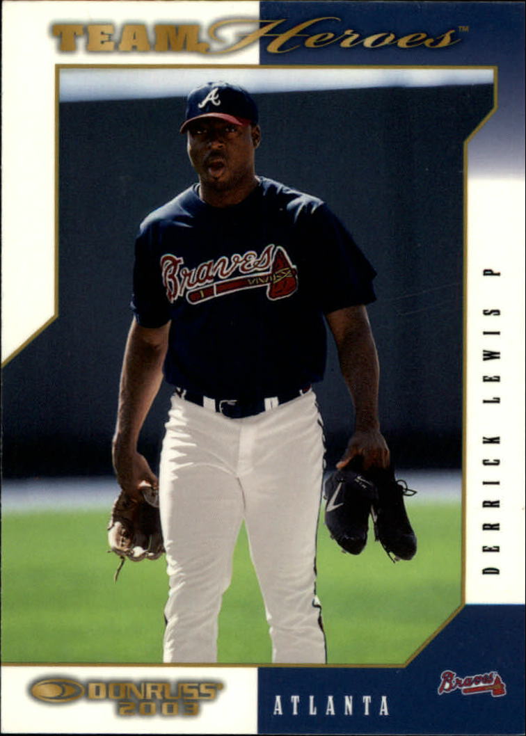 2003 Donruss Team Heroes Glossy #46 Derrick Lewis