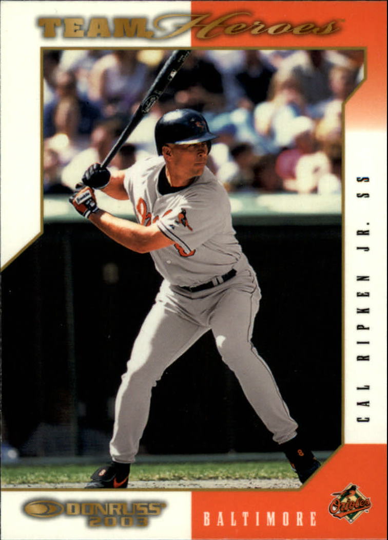 2003 Donruss Team Heroes Glossy #55 Cal Ripken