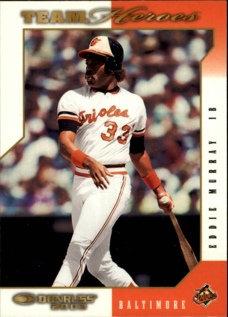 2003 Donruss Team Heroes Glossy #65 Eddie Murray