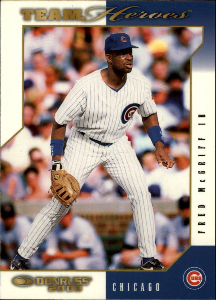 2003 Donruss Team Heroes Glossy #96 Fred McGriff