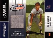 2003 Donruss Team Heroes Timeline Threads #6 Al Kaline/64