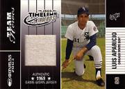2003 Donruss Team Heroes Timeline Threads #14 Luis Aparicio/69