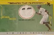 2003 E-X Behind the Numbers Game Jersey 500 #AS Alfonso Soriano