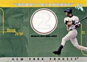 2003 E-X Behind the Numbers Game Jersey 500 #DJ Derek Jeter