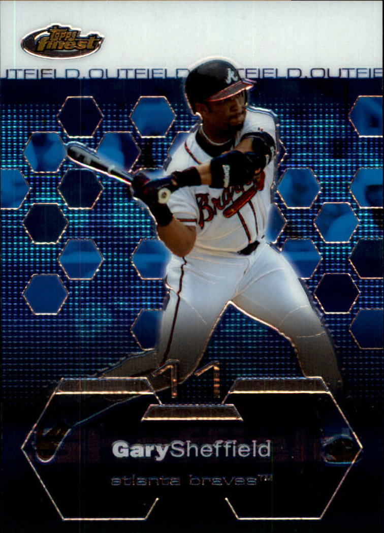 2003 Finest #49 Gary Sheffield