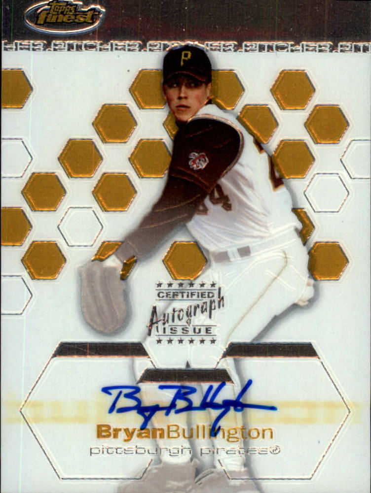 2003 Finest #109 Bryan Bullington AU RC