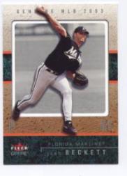 2003 Fleer Genuine #57 Josh Beckett