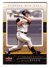 2003 Fleer Genuine #77 Brian Giles
