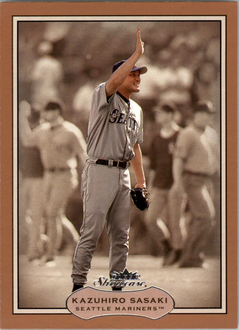 2003 Fleer Showcase #13 Kazuhiro Sasaki