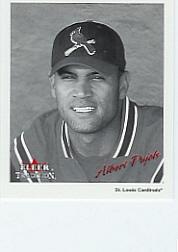 2003 Fleer Tradition Black-White Goudey #20 Albert Pujols