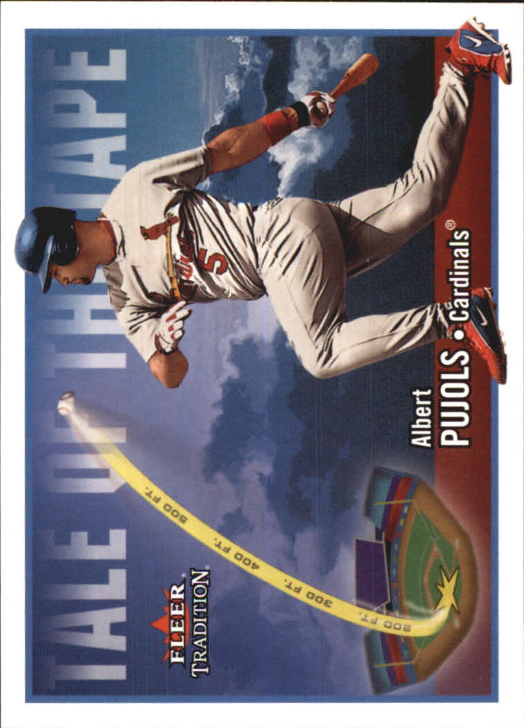 2003 Fleer Tradition Update #279 Albert Pujols TT