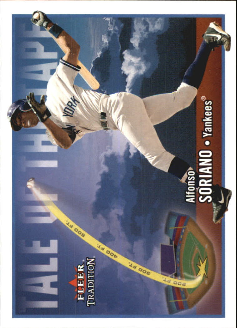2003 Fleer Tradition Update #282 Alfonso Soriano TT