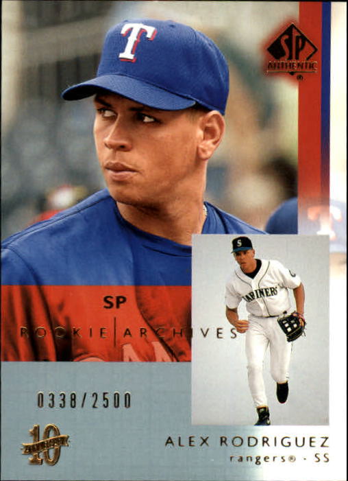 2003 SP Authentic #96 Alex Rodriguez RA