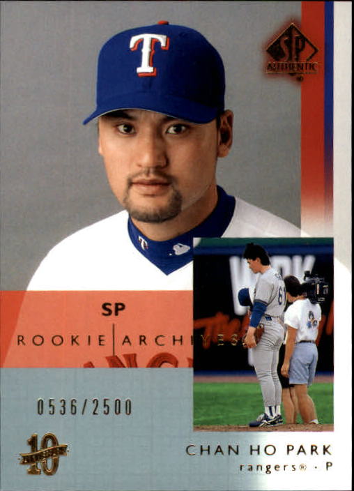 2003 SP Authentic #97 Chan Ho Park RA