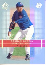 2003 SP Authentic #234 Rosman Garcia FW RC