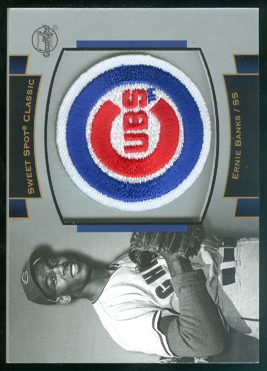 2003 Sweet Spot Classics Patch Cards #EB1 Ernie Banks