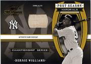 2003 Timeless Treasures Post Season #3 Bernie Williams Bat/100