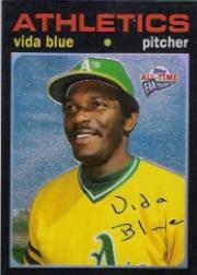 2003 Topps All-Time Fan Favorites Chrome Refractors #58 Vida Blue