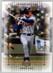 2003 UD Patch Collection #11 Chipper Jones