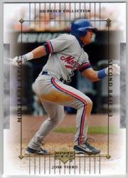 2003 UD Patch Collection #62 Jose Vidro