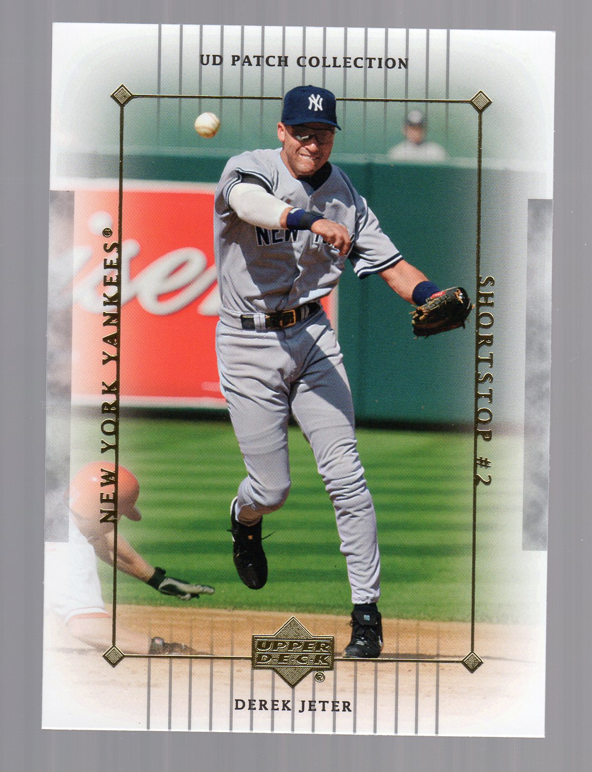 2003 UD Patch Collection #77 Derek Jeter