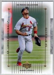 2003 UD Patch Collection #106 Albert Pujols