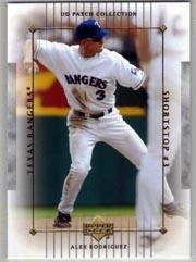 2003 UD Patch Collection #112 Alex Rodriguez