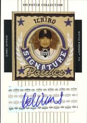 2003 UD Patch Collection Signature Patches #IS Ichiro Suzuki SP