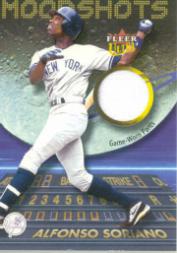 2003 Ultra Moonshots Memorabilia #AS Alfonso Soriano Pants