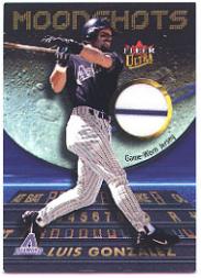 2003 Ultra Moonshots Memorabilia #LG Luis Gonzalez Jsy