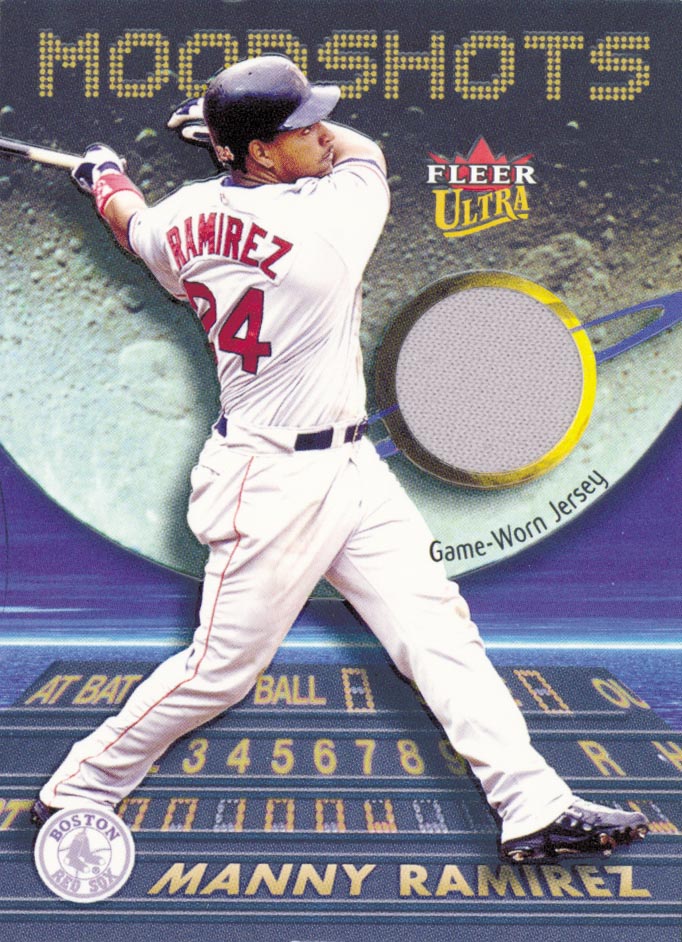 2003 Ultra Moonshots Memorabilia #MR Manny Ramirez Jsy