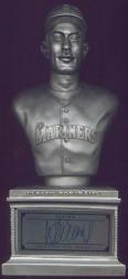 2003 Upper Deck Classic Portraits Busts Autograph Pewter #ISH Ichiro Suzuki H/13