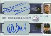 2003 SP Authentic Chirography Doubles #JI Ken Griffey Jr./Ichiro Suzuki/125