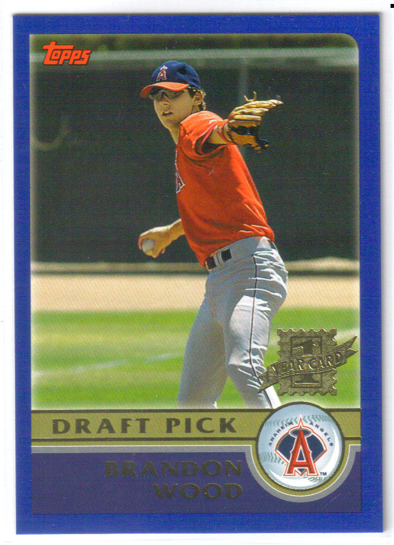2003 Topps Draft Picks #1 Brandon Wood